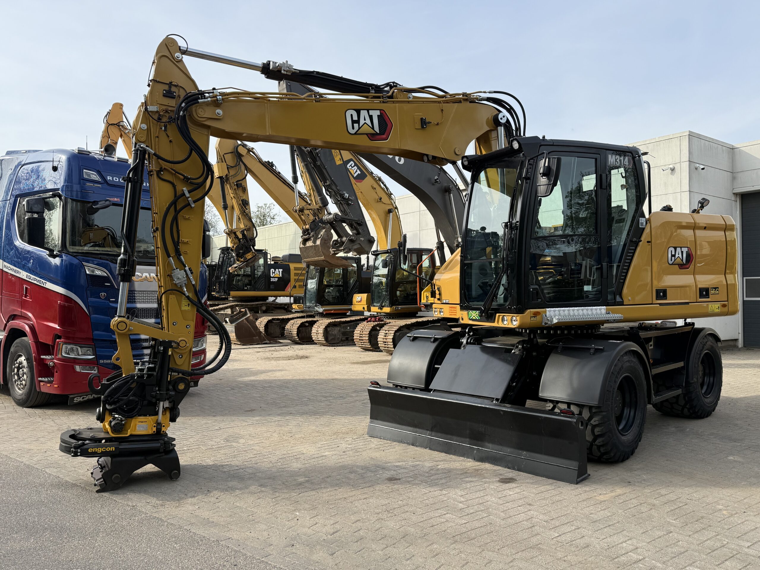 Caterpillar M314NG Full Option